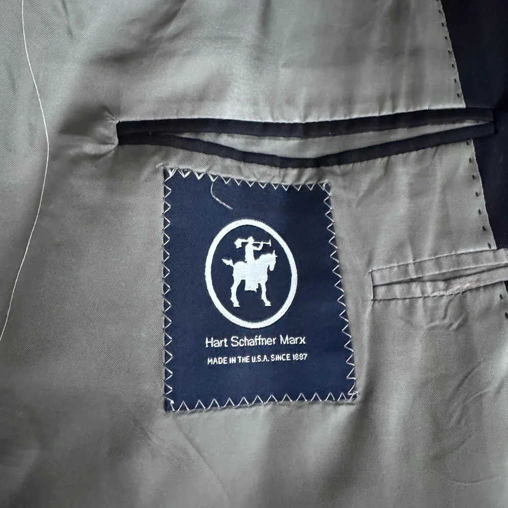 Hart Schaffner Marx classic navy
